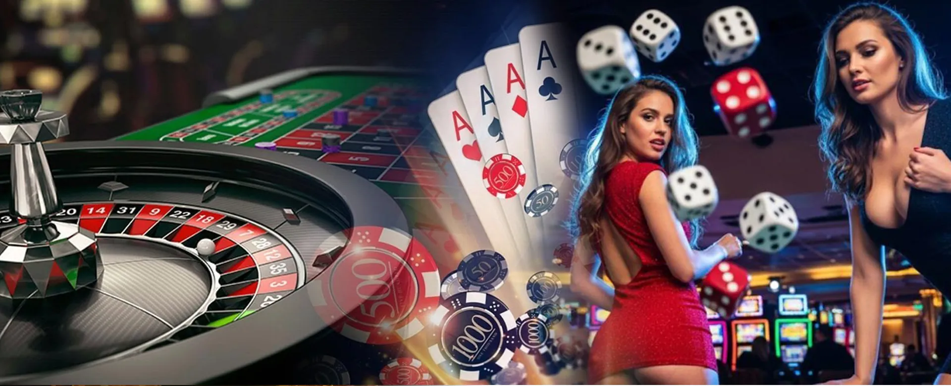 Vibrant online casino background with Ninong Gaming elements